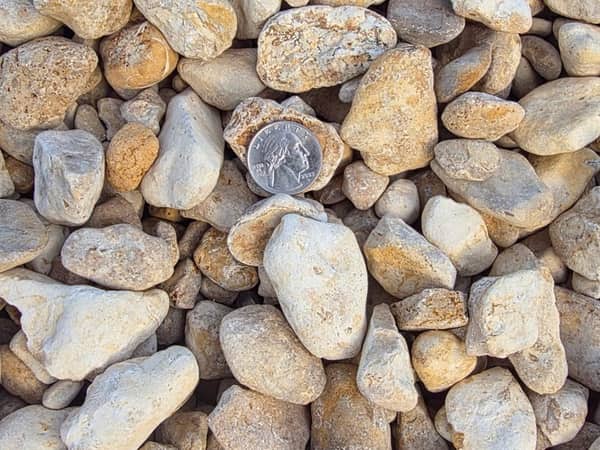 1" Washed River Rock